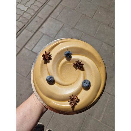Örvény formájú torta 18 cm - Málna-csoki mousse