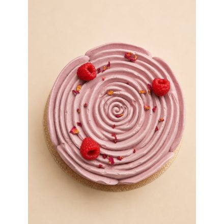 Rózsa formájú torta 18 cm - több ízben