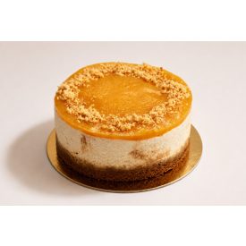 Diós 'túrós' sárgabarackos torta