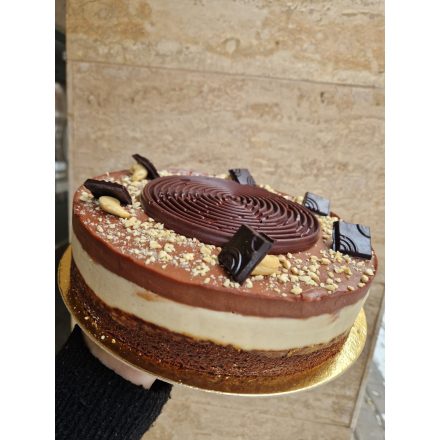 Dupla csoki mousse torta