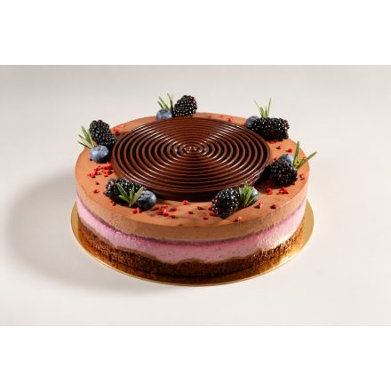 Erdei gyümölcs-csokoládé torta