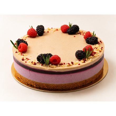 Erdei gyümölcs-vanília torta