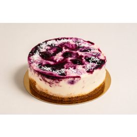 Kókusz-citrom-áfonya torta