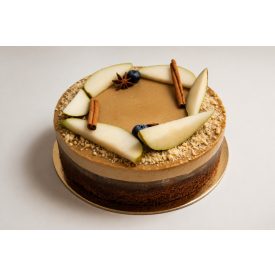 Körtés kardamomos chai latte torta