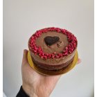 Málnás-csoki mousse torta