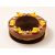 Narancsos-csoki mousse torta tonkababos marcipánnal